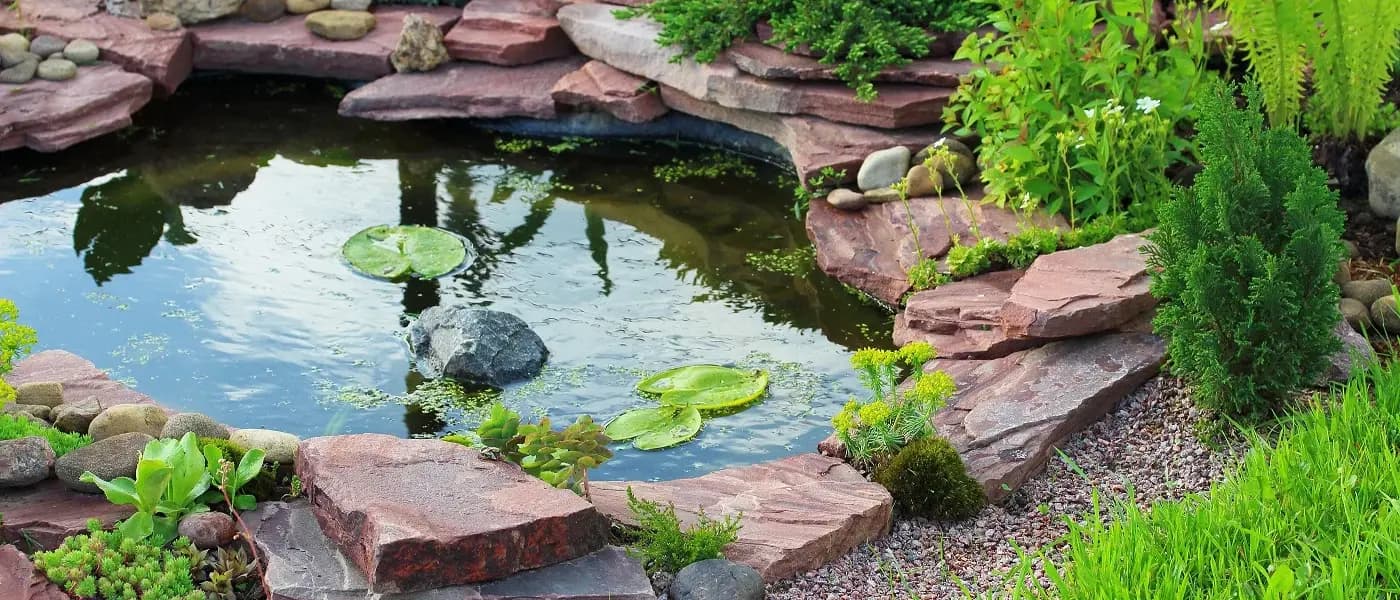 Plan d'eau - Fontaine